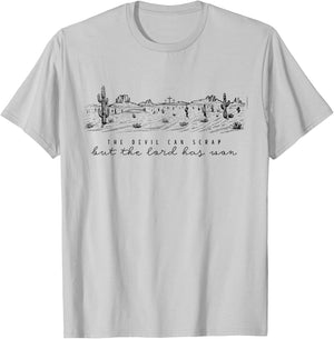 The Devil Can Scrap But The Lord Has Won, Country Music T-Shirt - T-Shirt | Ash