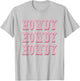 Howdy Preppy Pink Rodeo Western Country Southern Cowgirl T-Shirt - T-Shirt | Ash