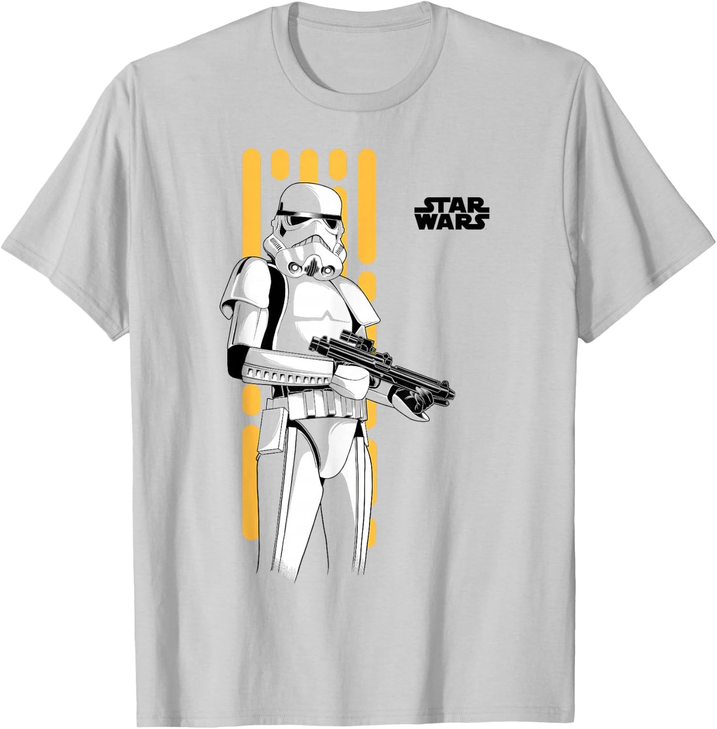 Star Wars Stormtrooper Combat Ready Pose T-Shirt - T-Shirt | Ash