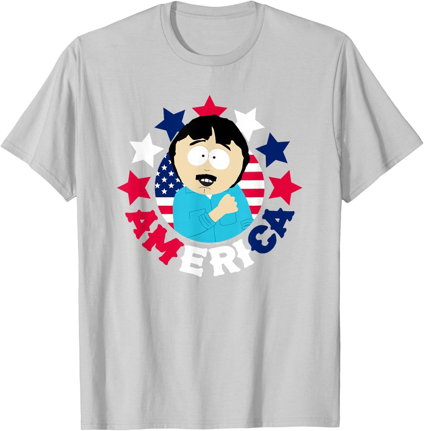 South Park AMERICA! T-Shirt - T-Shirt | Ash