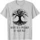 Spiritual - Never Be A Prisoner Of Your Past - Meditation T-Shirt - T-Shirt | Ash