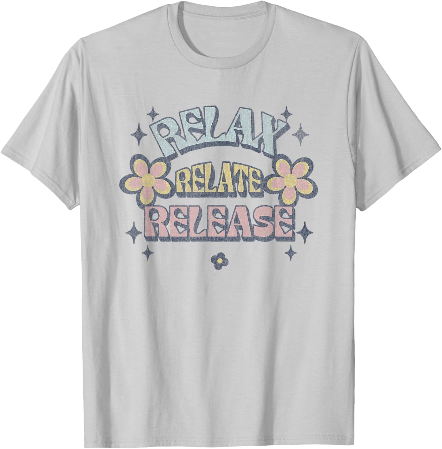 Relax Relate Released T-Shirt - T-Shirt | Ash