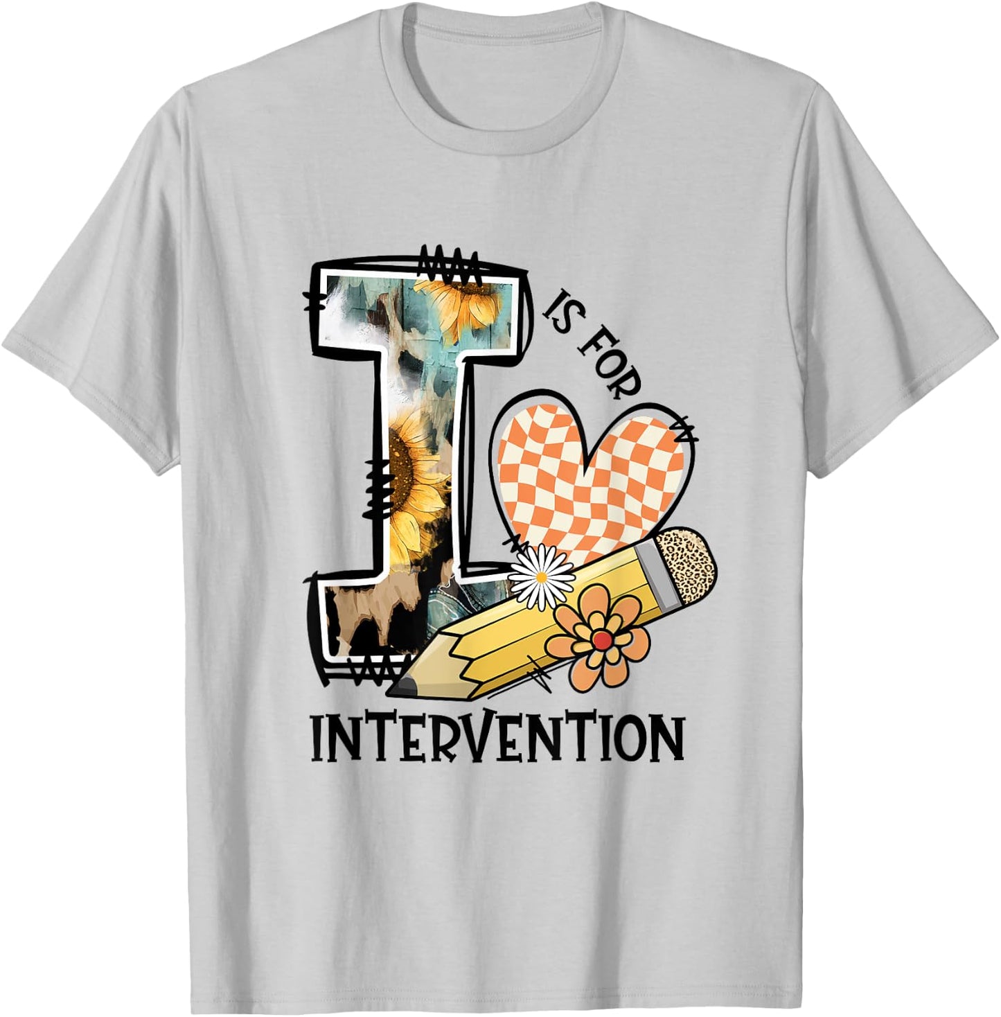 RTI Team T Response I Is For Intervention Back To School T-Shirt - T-Shirt | Ash