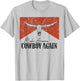 Vintage Bull Skull Makes America A Cowboy Again Country T-Shirt - T-Shirt | Ash