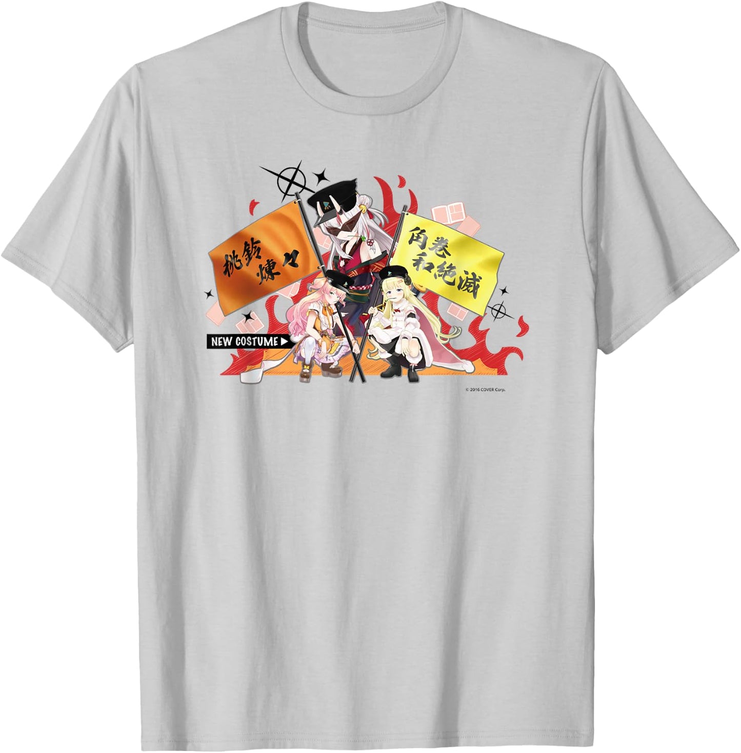 【Ayame/Watame/Nene】holo no graffiti Greatest Moments T-Shirt - T-Shirt | Ash