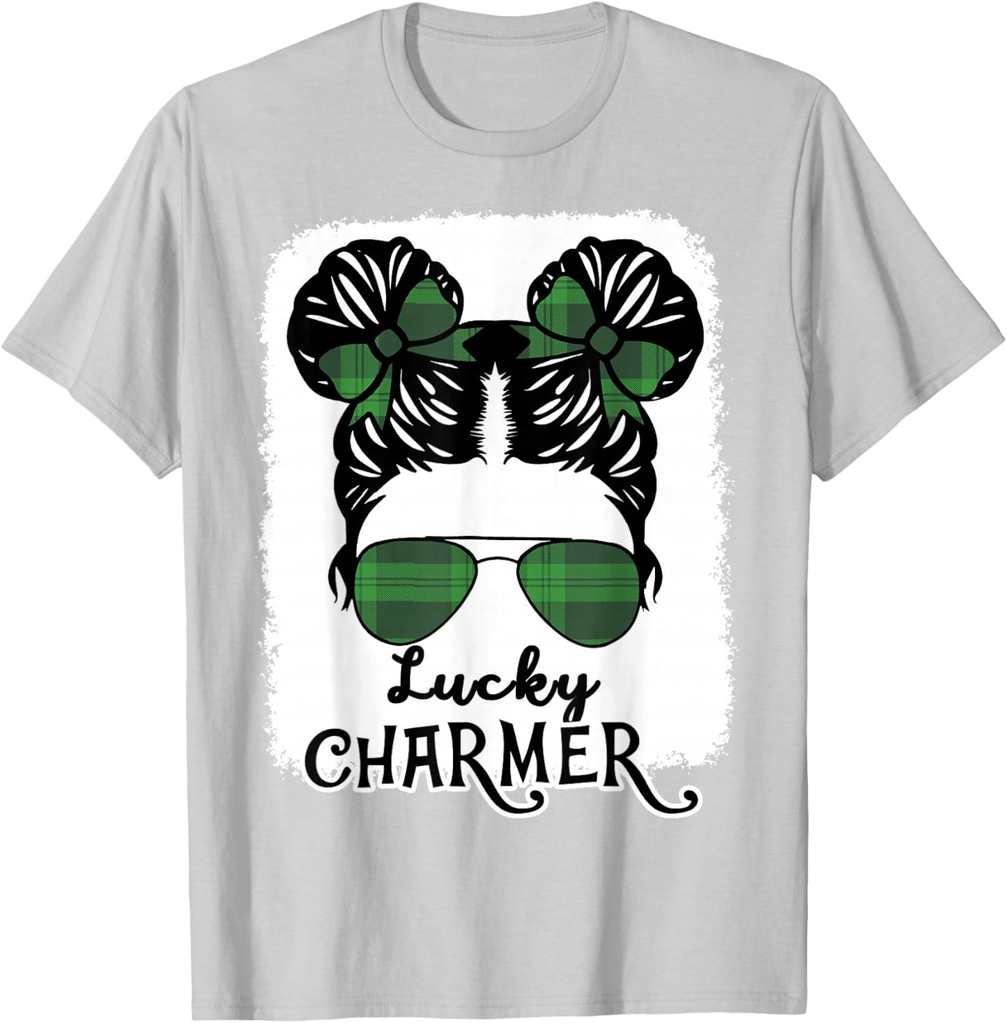 St Patricks Day Lucky Charmer Irish Girl Teen Toddler T-Shirt - T-Shirt | Ash