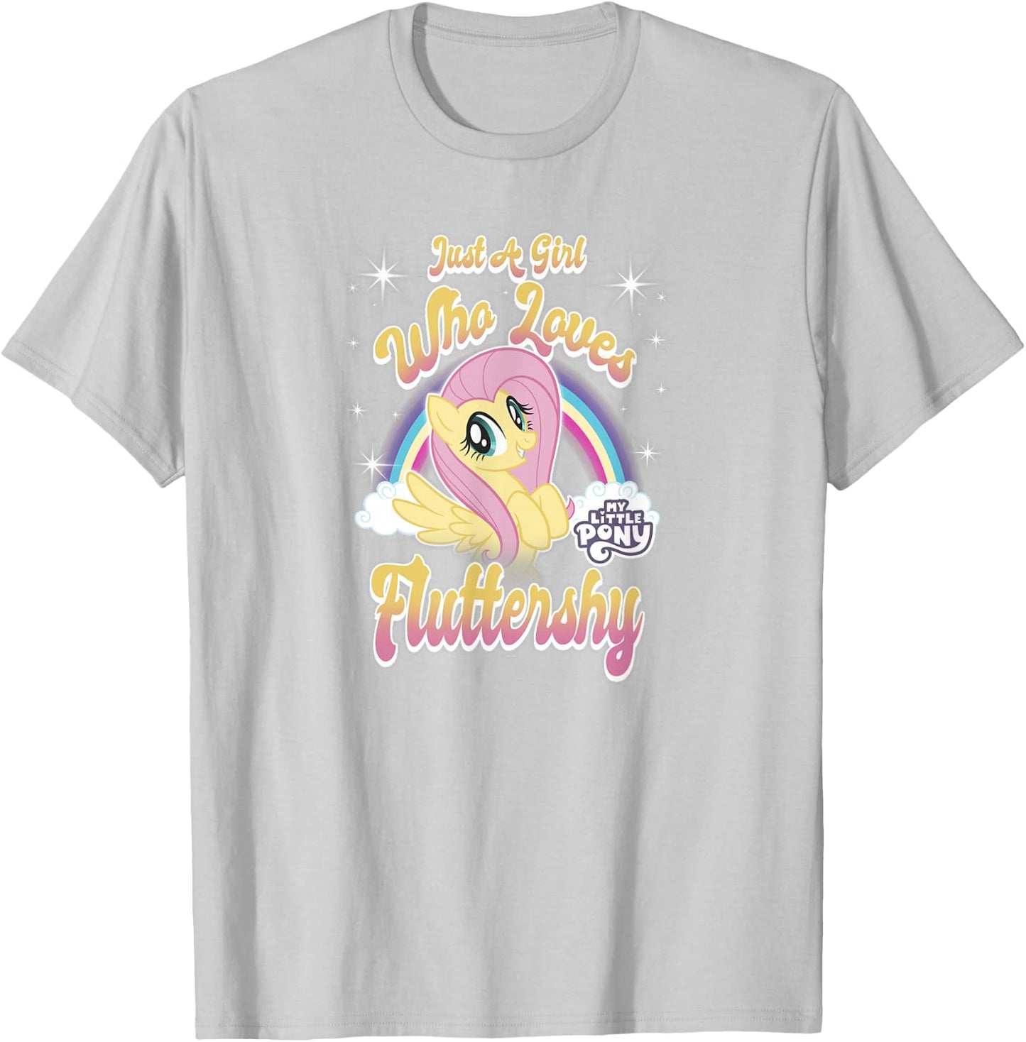 My Little Pony: Friendship Is Magic Girl Loves Fluttershy T-Shirt - T-Shirt | Ash