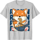 Kawaii Shiba Inu Dog Ramen Japan Corgi T-Shirt - T-Shirt | Ash
