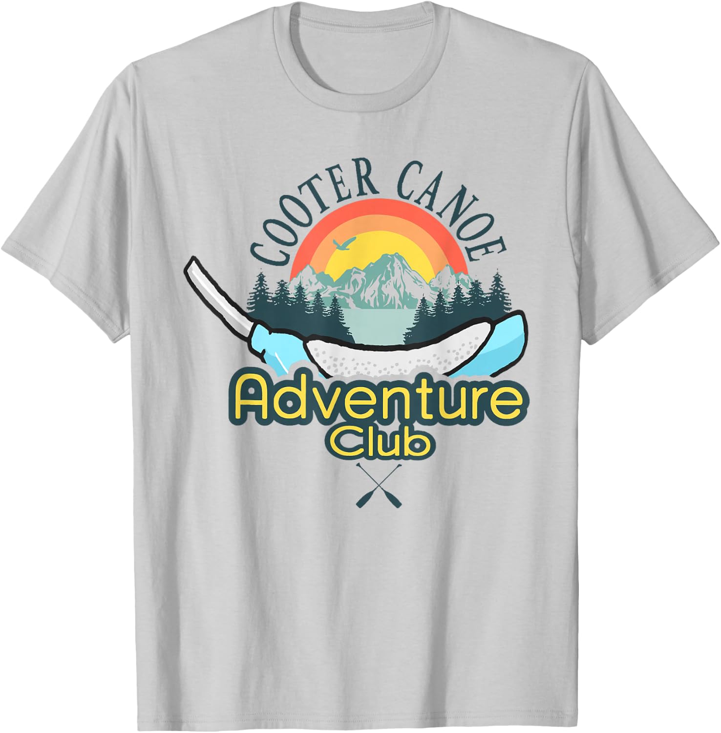Cooter Canoe Purewick Funny Nursing ICU ED ER Med Surg Nurse T-Shirt - T-Shirt | Ash