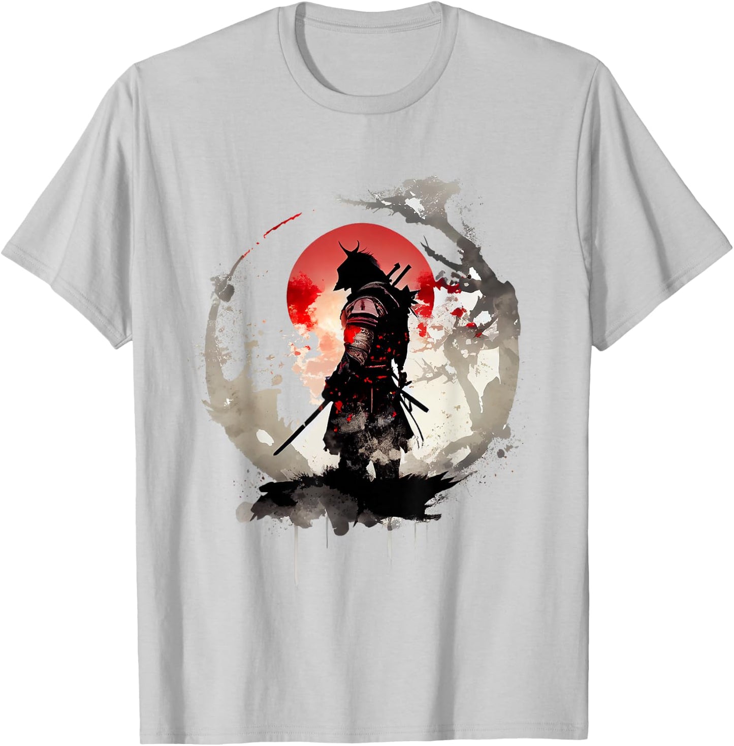 Samurai Ronin T-Shirt - T-Shirt | Ash