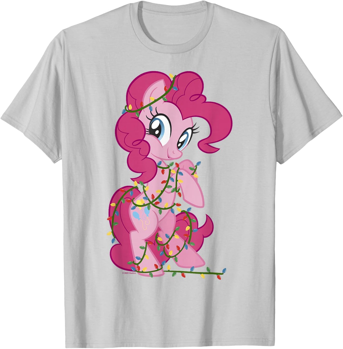 My Little Pony: Friendship Is Magic Pinkie Pie Lights T-Shirt - T-Shirt | Ash