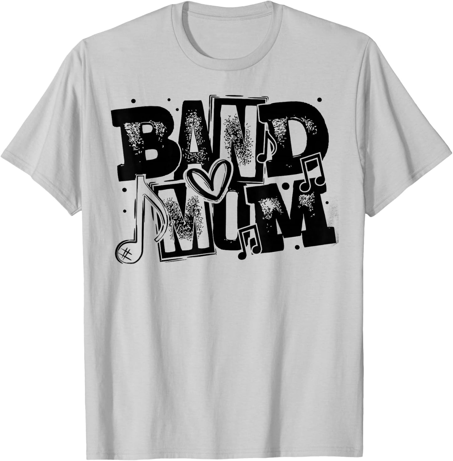 Band Mom T-Shirt - T-Shirt | Ash