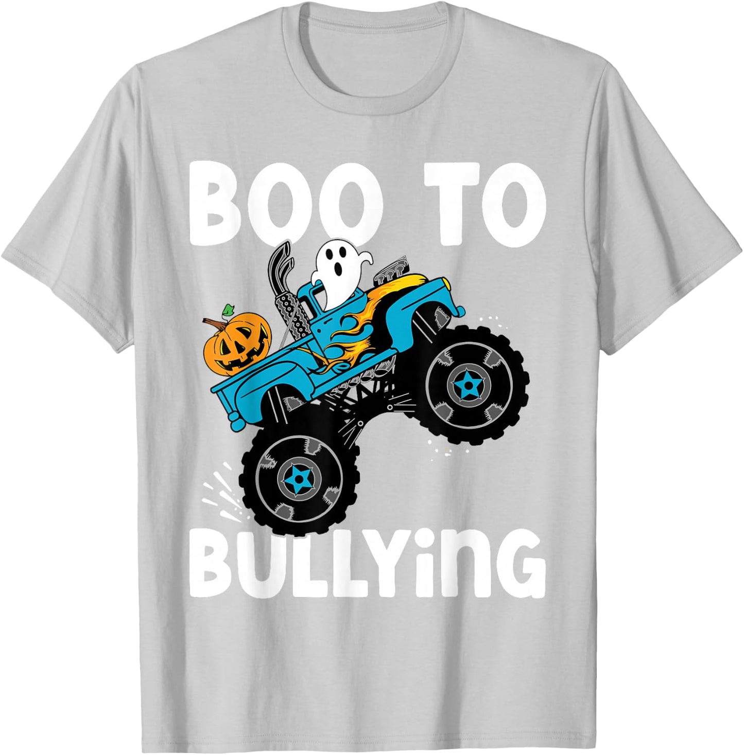 Boo Too Bullying Unity Day Halloween Orange Kids Men Women T-Shirt - T-Shirt | Ash