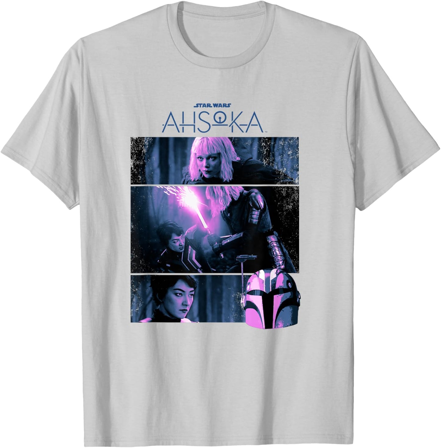 Star Wars: Ahsoka Sabine Wren vs. Shin Hati Battle Panels T-Shirt - T-Shirt | Ash