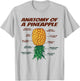 Anatomy Of A Pineapple - Upside Down Pineapple Swinger T-Shirt - T-Shirt | Ash