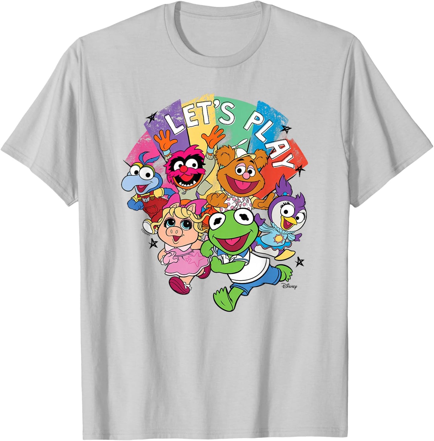 The Muppet Babies - The Muppet Babies Group T-Shirt - T-Shirt | Ash