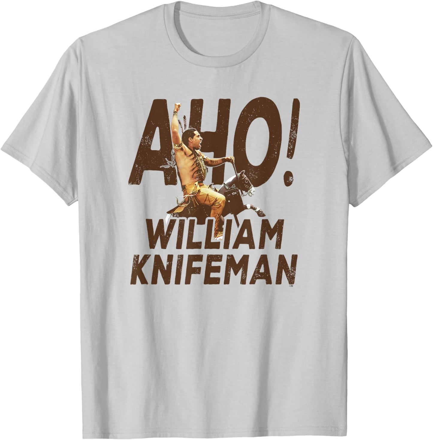 Reservation Dogs William Spirit Knifeman Aho T-Shirt - T-Shirt | Ash