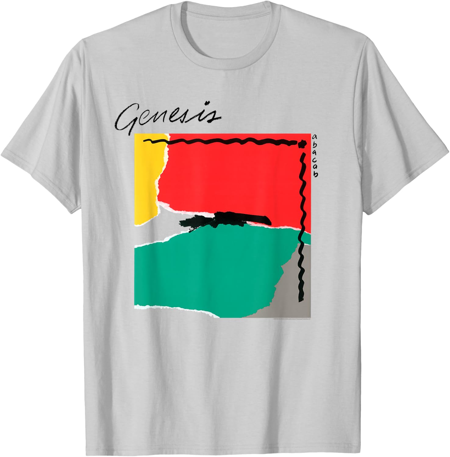 Genesis Abacab T-Shirt - T-Shirt | Ash