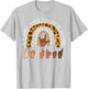 Kind Sign Language ASL Rainbow Black Orange Unity Day Kids T-Shirt - T-Shirt | Ash