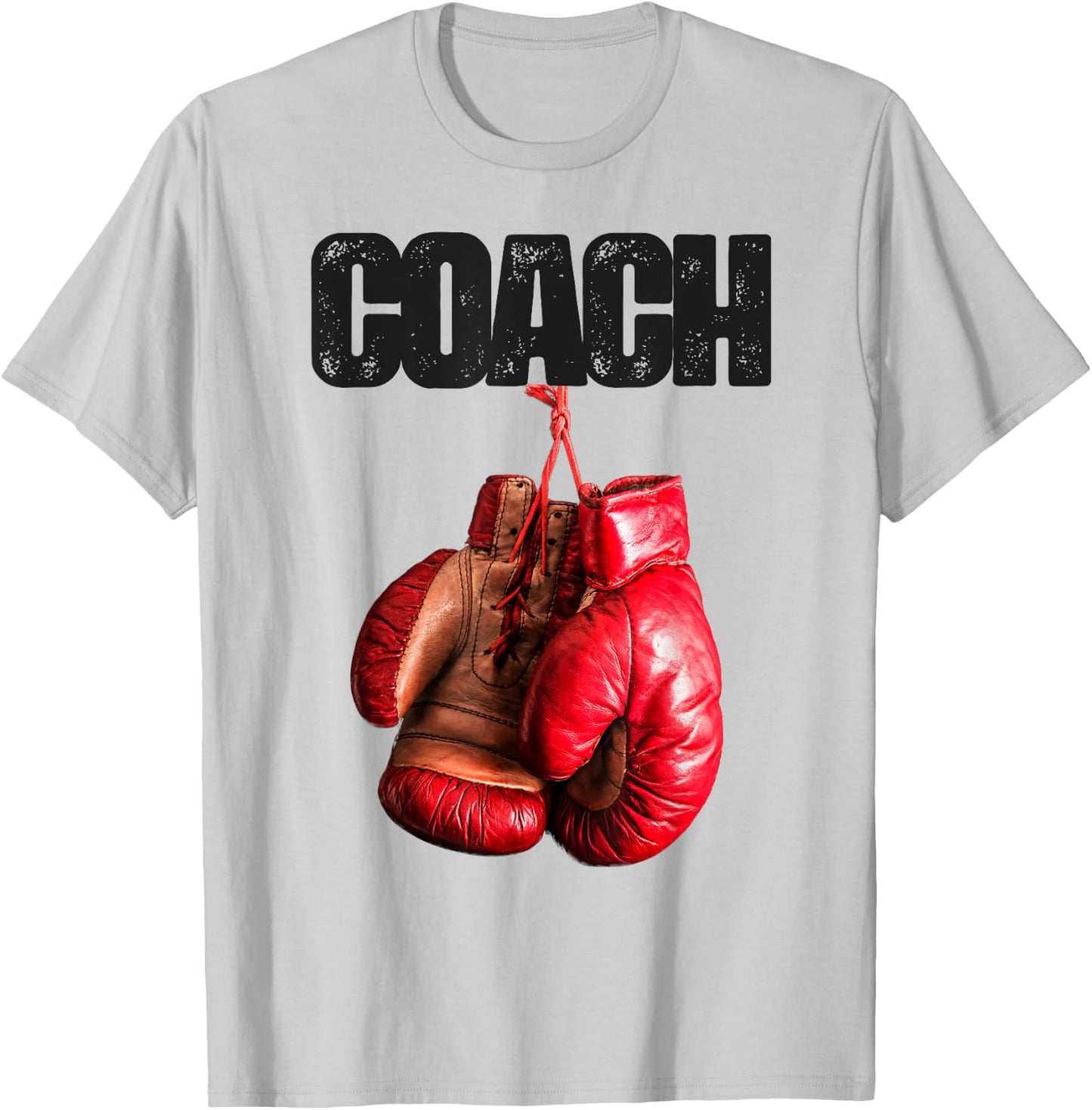 Funny Boxing Coach T-Shirt - T-Shirt | Ash