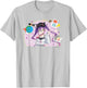 【Tokoyami Towa】holo no graffiti Greatest Moments T-Shirt - T-Shirt | Ash