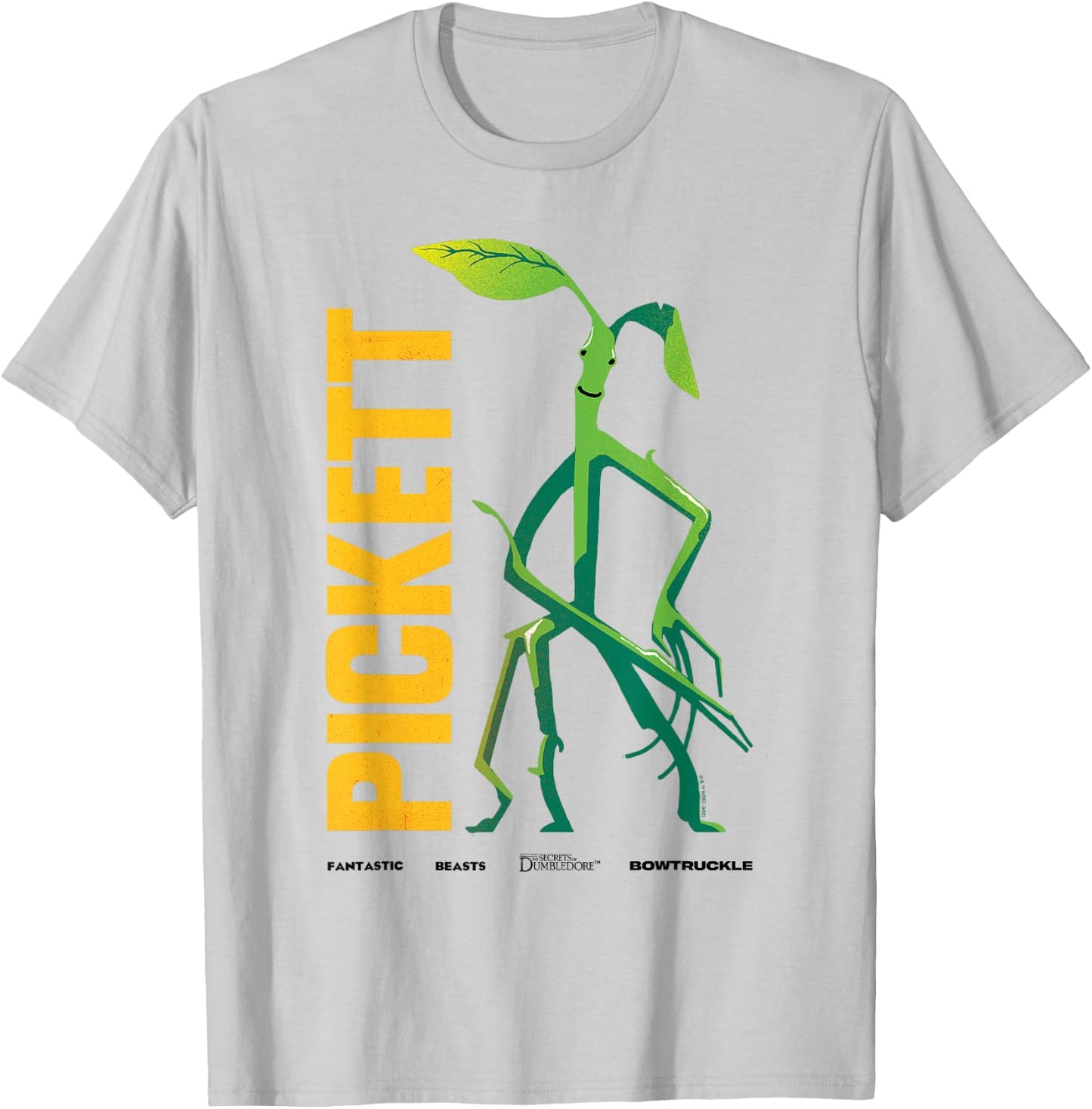 Fantastic Beasts 3 Pickett the Bowtruckle T-Shirt - T-Shirt | Ash