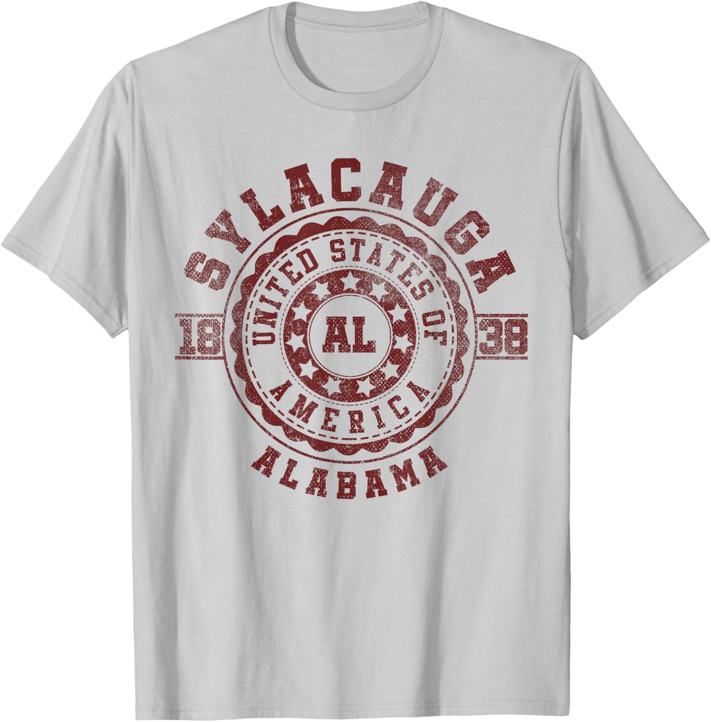Sylacauga AL | Alabama | Vintage City Apparels T-Shirt - T-Shirt | Ash