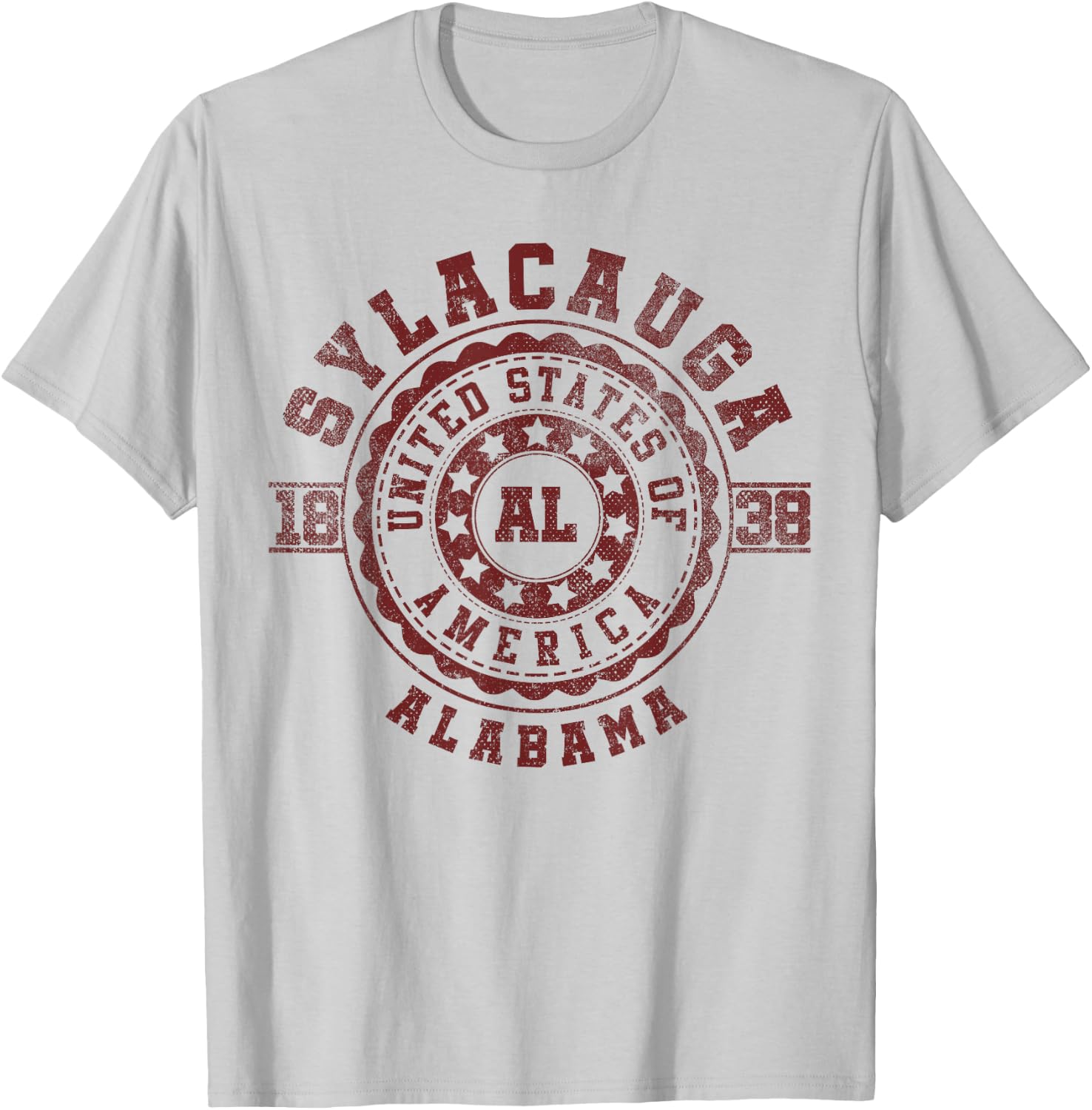 Sylacauga AL | Alabama | Vintage City Apparels T-Shirt - T-Shirt | Ash