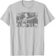 The Simpsons Bart Vintage Distressed Surf's Up Post Card T-Shirt - T-Shirt | Ash