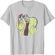 Disney 101 Dalmatians Cruella De Vil Holding Puppy Vintage T-Shirt - T-Shirt | Ash