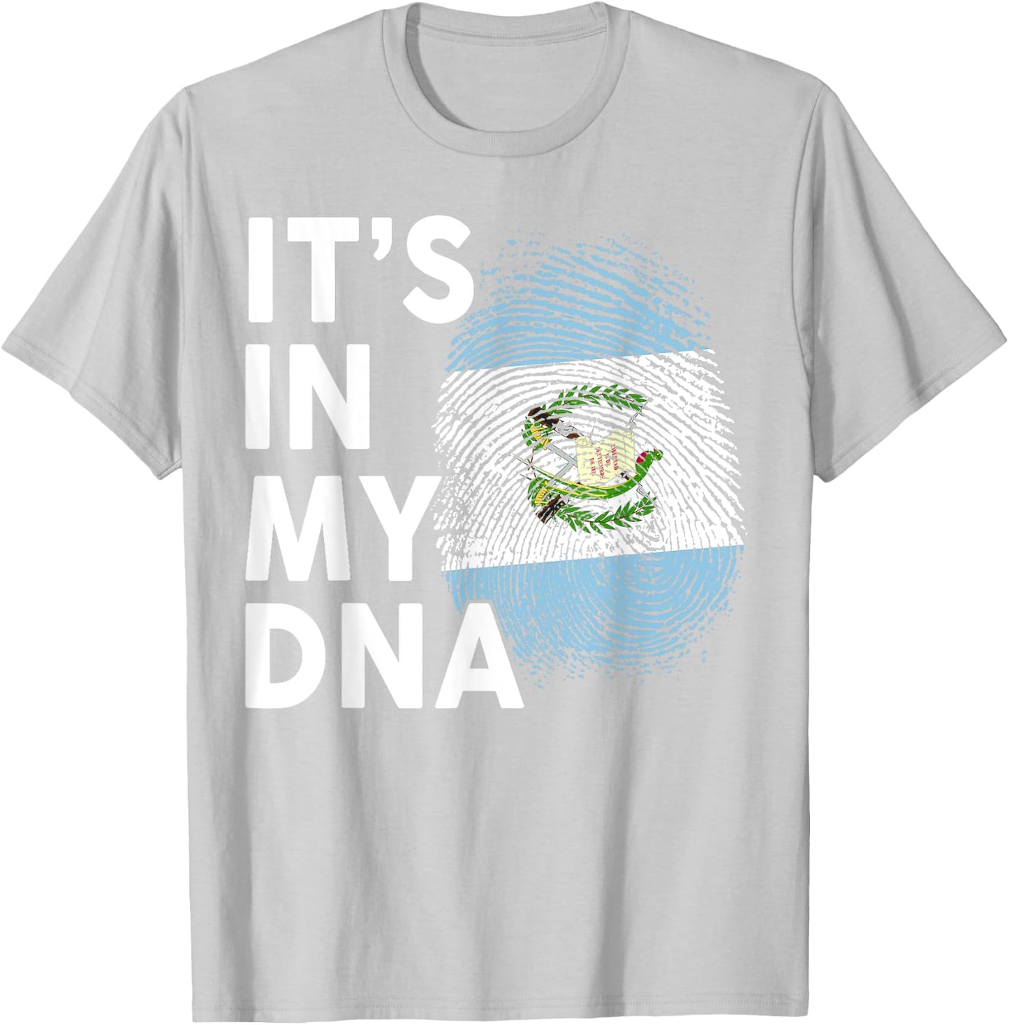 Guatemala Flag My DNA Hispanic Heritage Guatemalan Kid Women T-Shirt - T-Shirt | Ash