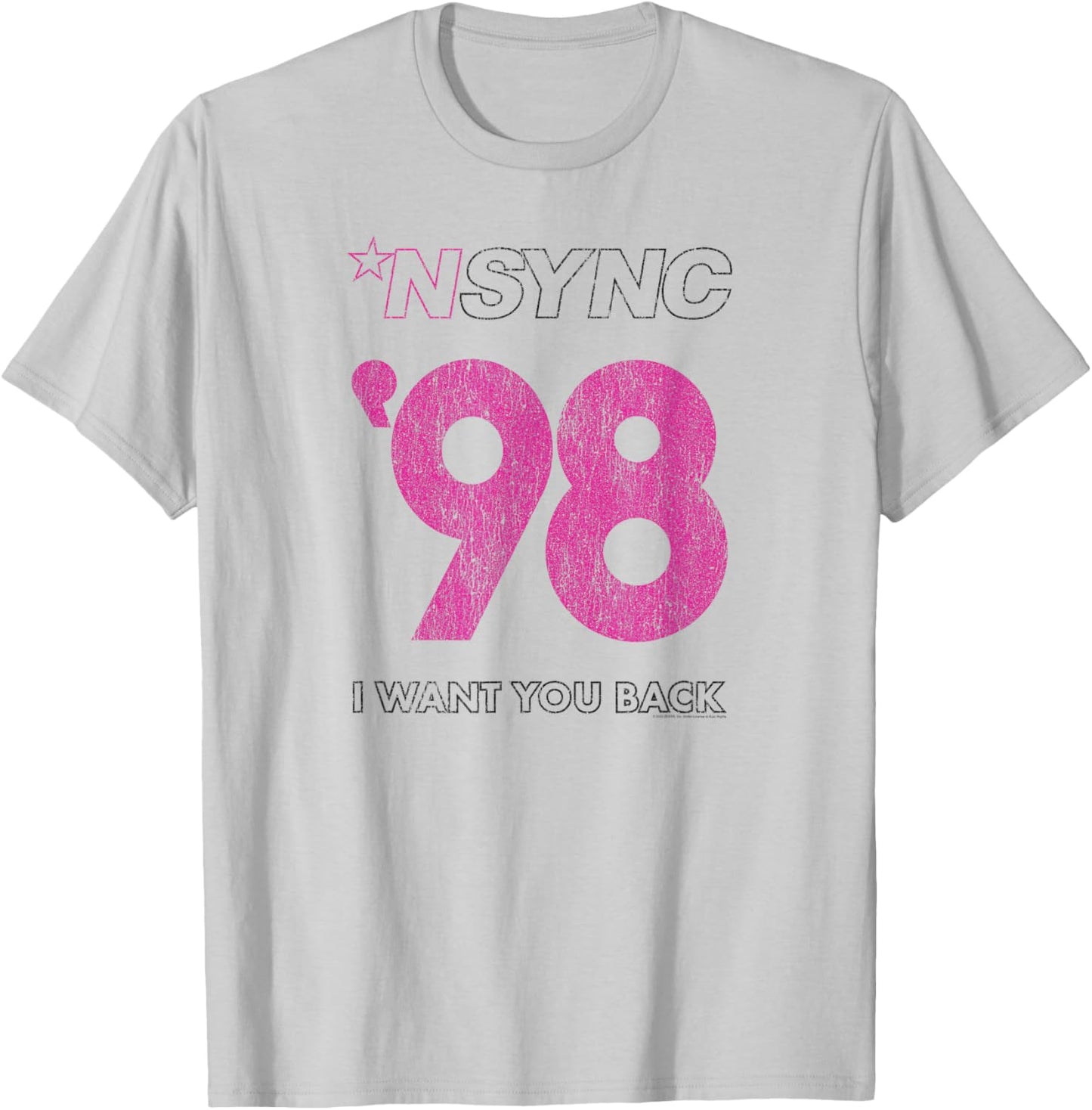 NSYNC Official All I Ever Wanted T-Shirt - T-Shirt | Ash