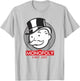 Monopoly Mr. Monopoly Since 1935 Classic Vintage Logo T-Shirt - T-Shirt | Ash