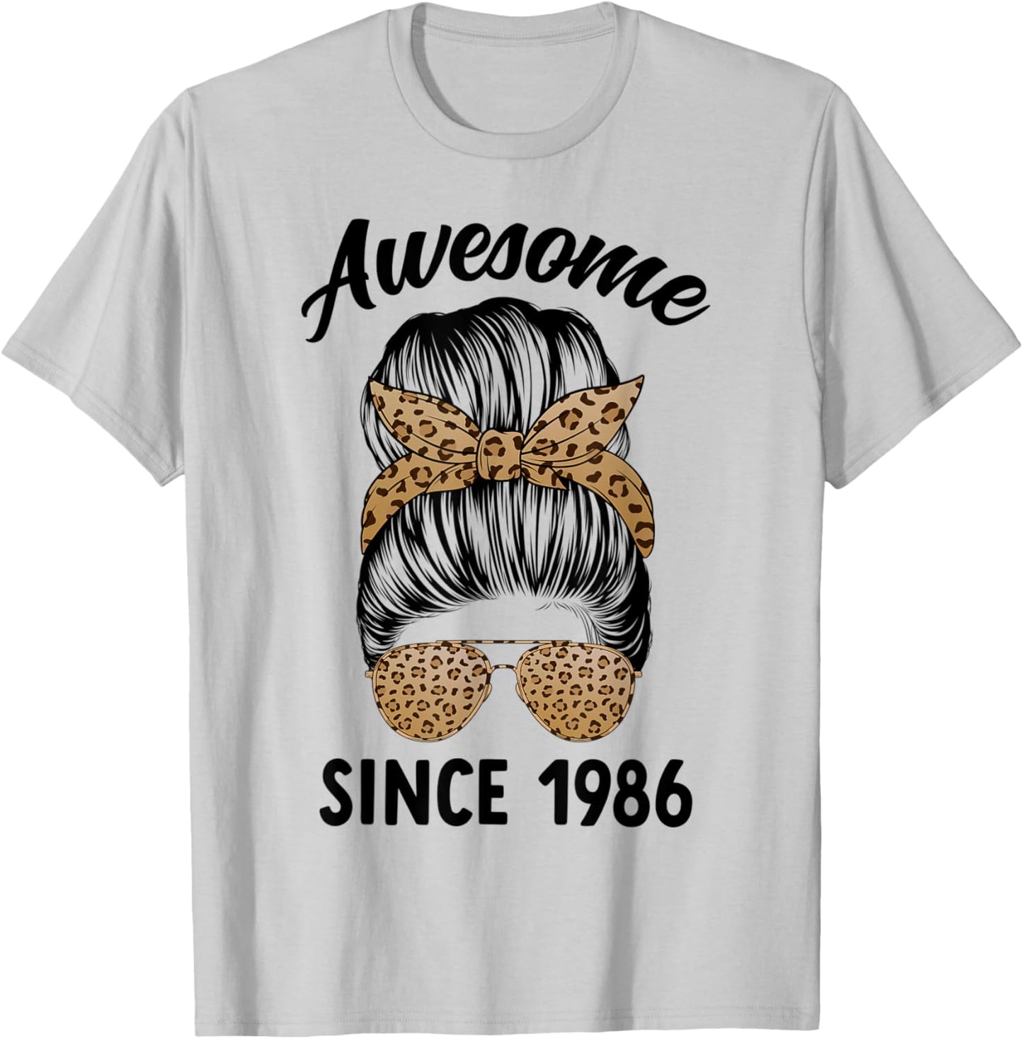 Awesome Since 1986 Women 37 Years Old 37th Birthday T-Shirt - T-Shirt | Ash