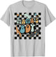 Groovy Mama's Boy Cute Retro Skater Toddler Kids T-Shirt - T-Shirt | Ash