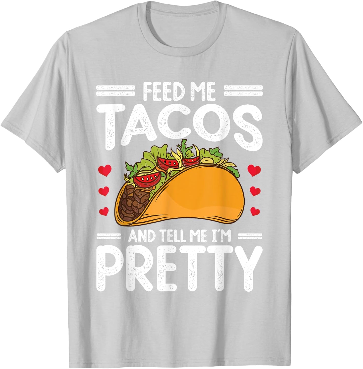 Taco Cinco de Mayo Funny Boys Men Women Mexican Food. T-Shirt - T-Shirt | Ash