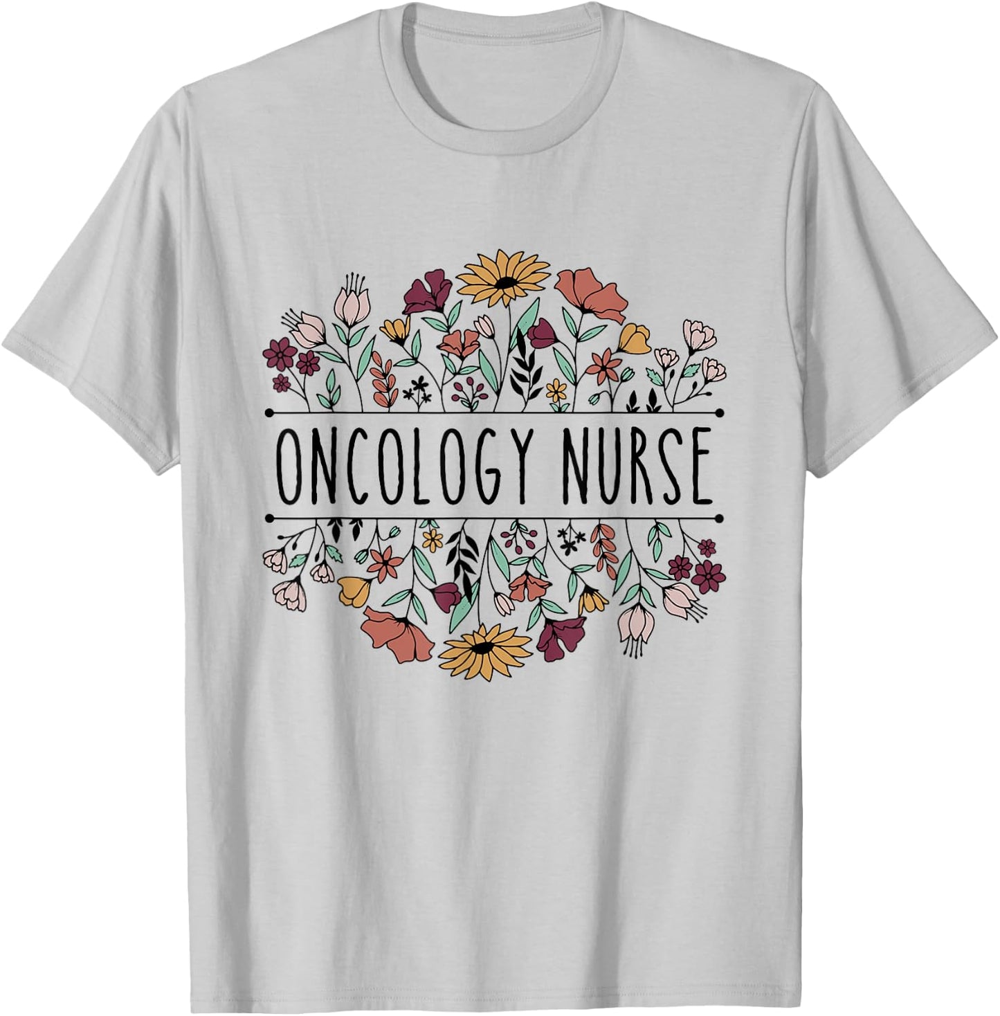 Oncology Nurse Oncology Cancer Nursing Student Graduation T-Shirt - T-Shirt | Ash