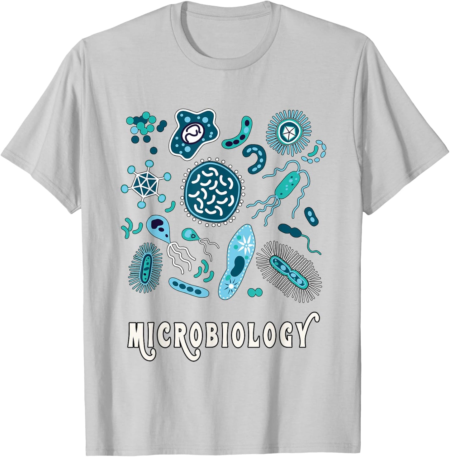 Microbiology Teacher, Science Instructor Gift Shirt Women T-Shirt - T-Shirt | Ash