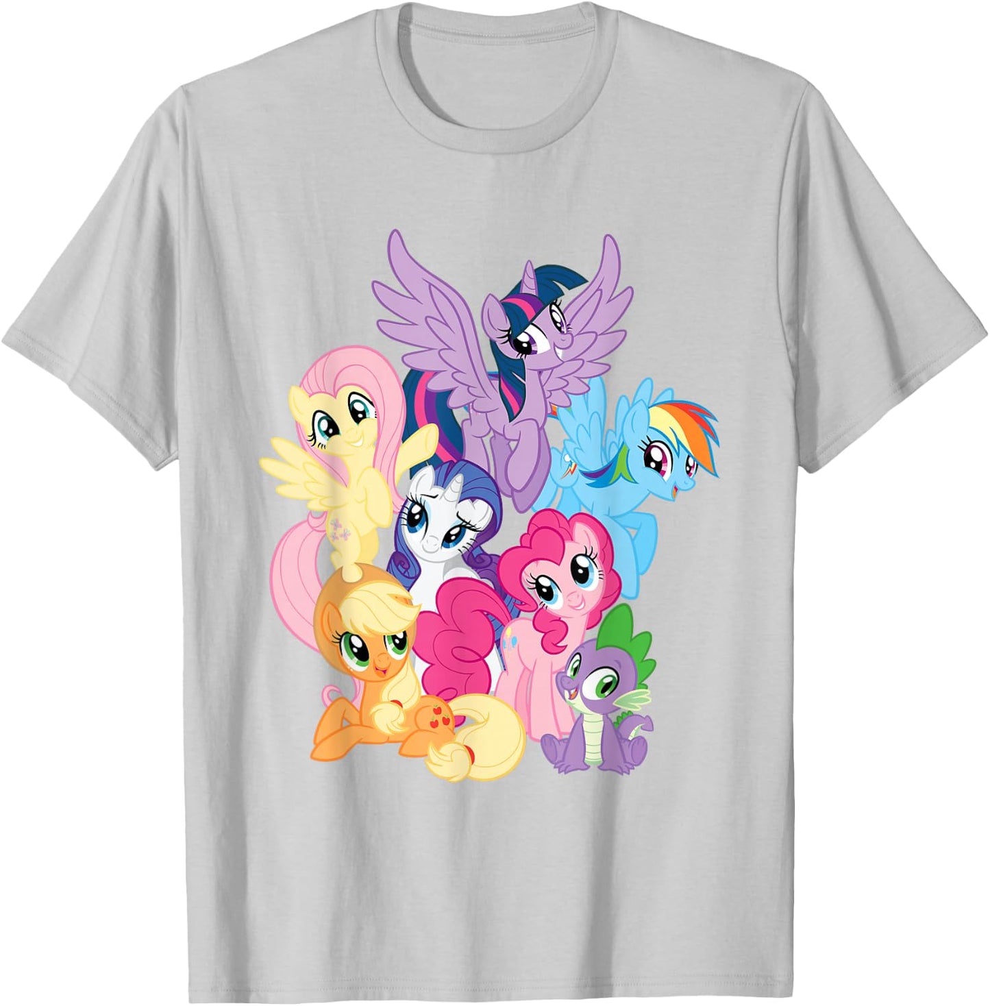 My Little Pony Squad Together T-Shirt - T-Shirt | Ash