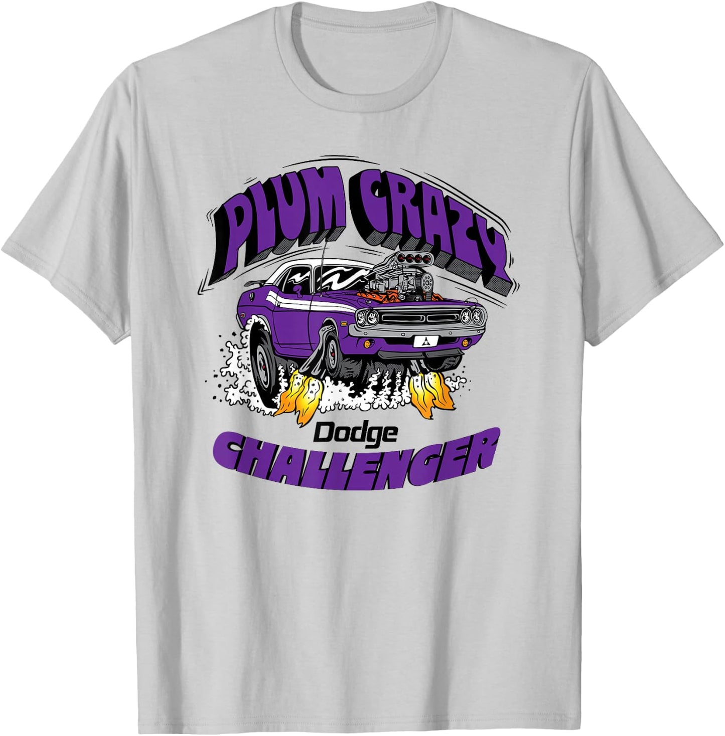 Dodge Challenger Plum Crazy, Last Call T-Shirt - T-Shirt | Ash
