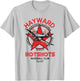 Hayward Hotshots Minor League Retro Baseball Team T-Shirt - T-Shirt | Ash