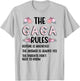 Gaga Grandma Rules Gaga Grandmother T-Shirt - T-Shirt | Ash