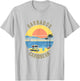 Barbados Souvenir Apparel - Retro Vintage Barbados T-Shirt - T-Shirt | Ash