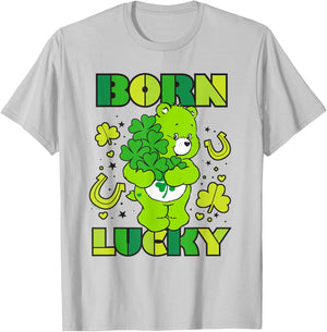 Care Bears Born Lucky Good Luck Bear T-Shirt - T-Shirt | Ash