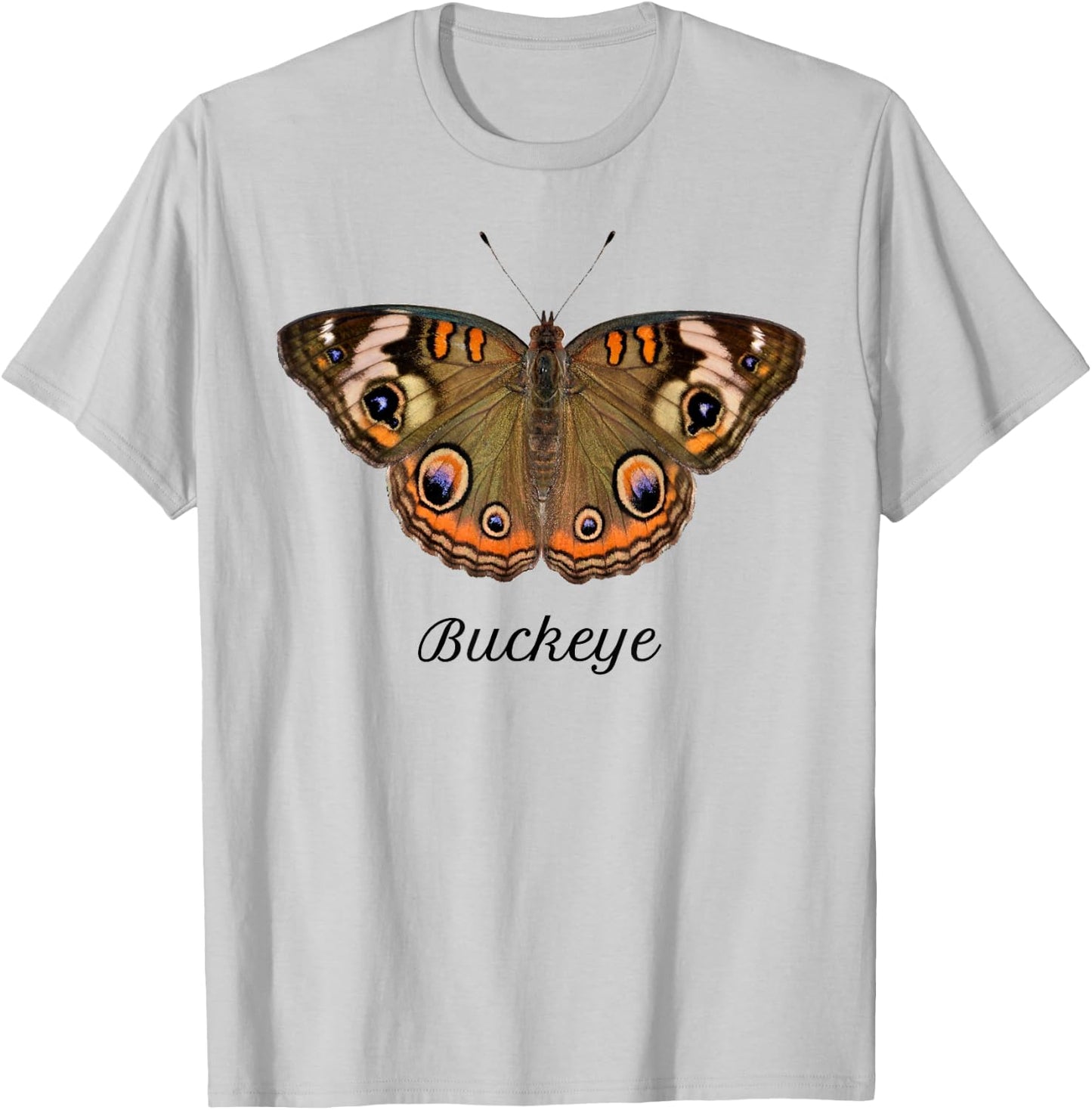 Buckeye Butterfly T-Shirt - T-Shirt | Ash