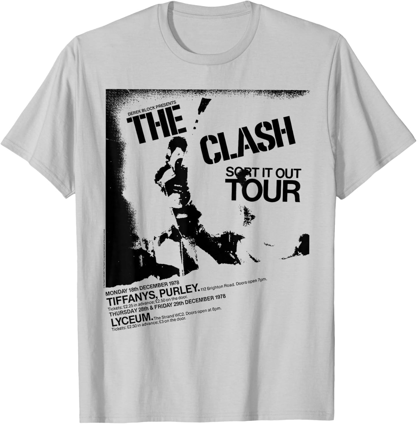 The Clash - Sort It Out Tour T-Shirt - T-Shirt | Ash