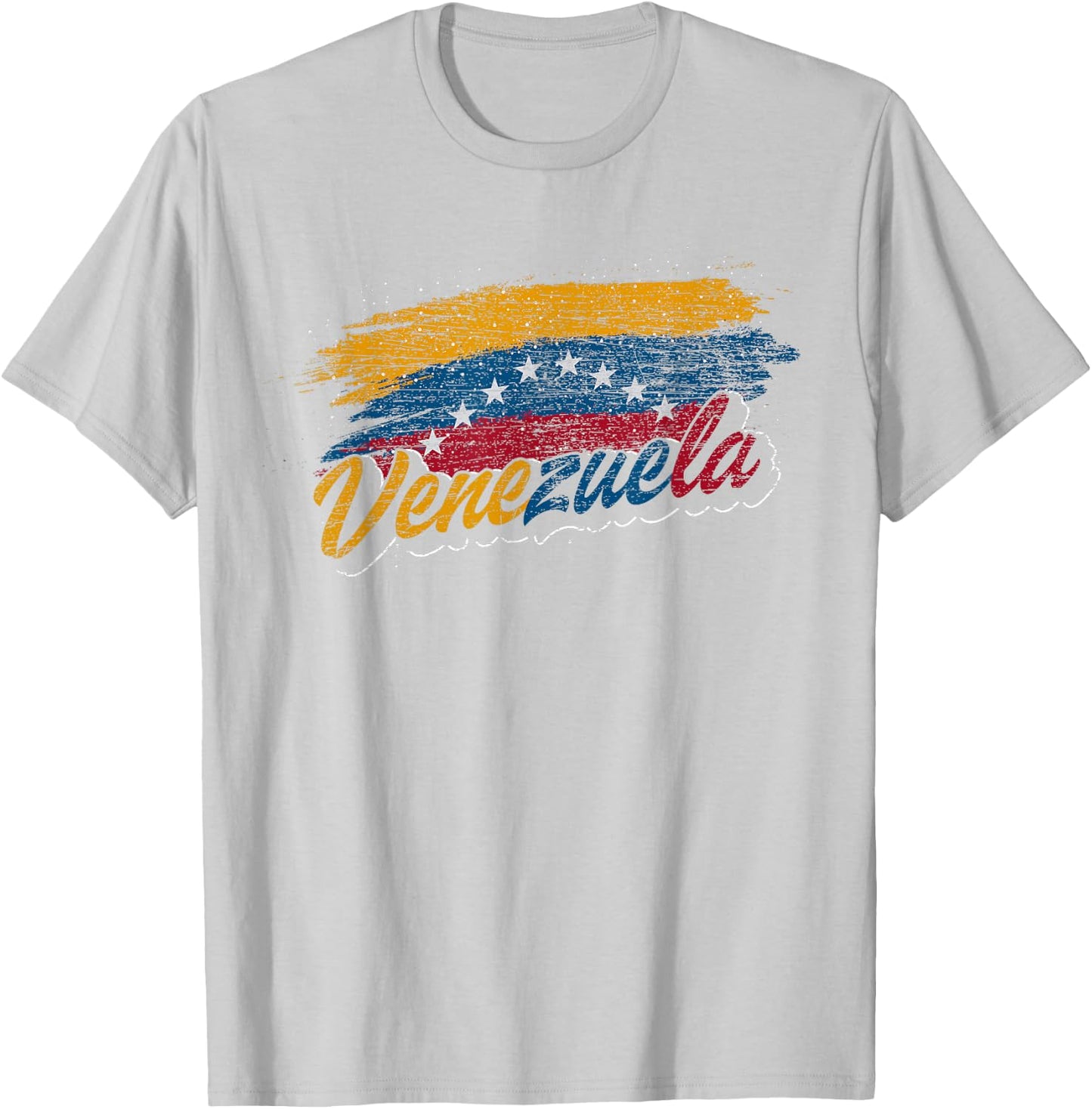 Latin American Gift Venezuela Flag Caracas Pride Venezuela T-Shirt - T-Shirt | Ash