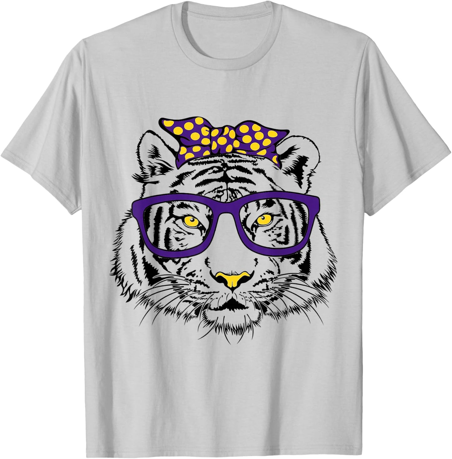 Purple & Gold Vibes, Purple & Gold Squad, Love Purple & Gold T-Shirt - T-Shirt | Ash