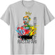 Haile Selassie Portrait T-Shirt - T-Shirt | Ash