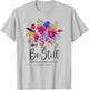Be Still and Know That I Am God Christian Bible Verse Quote T-Shirt - T-Shirt | Ash